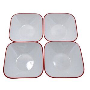 4 Corning Corelle Happy Days Cereal-Soup Bowls